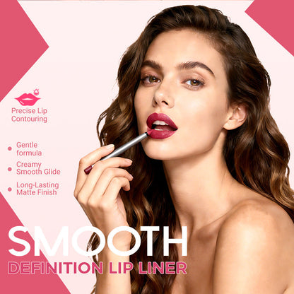 🔥Last Day: Buy 1, Get 1 Free!🔥Smooth Definition Lip Liner