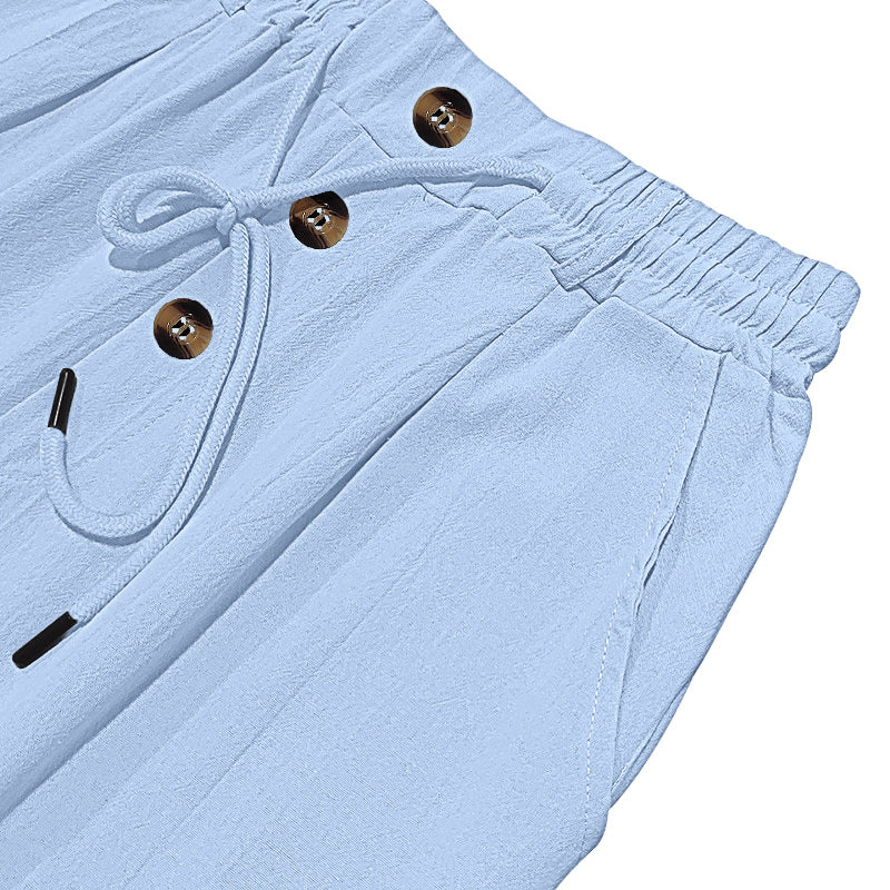 ⏳Limited-Time Offer⏰Men's Loose Fit Casual Relaxed Fit Lightweight Linen Pants