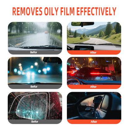 Automotive Handheld Oil Flmr Cream,Glass Decontamination Without Traces,Window Oil Film Cleaning,FastCleaning