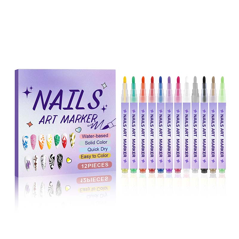 DIY Nail Art Marker Pen Set