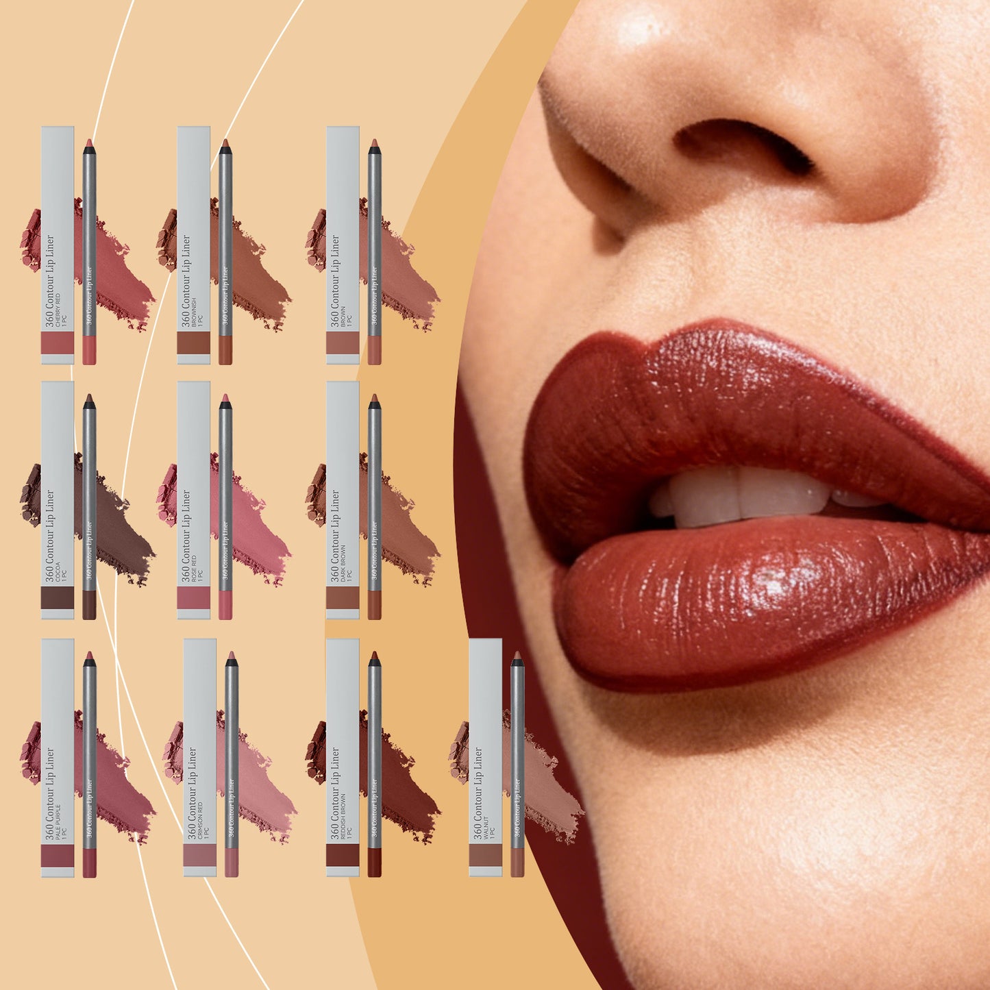 🔥Last Day: Buy 1, Get 1 Free!🔥Smooth Definition Lip Liner