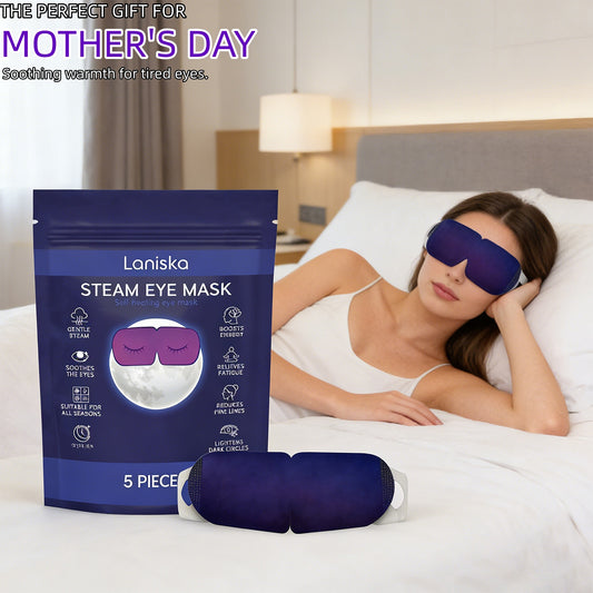 🔥LAST DAY BUY 1 GET 1 FREE !🔥Self-Heating Steam Eye Mask for Instant Relief & Deep Relaxation