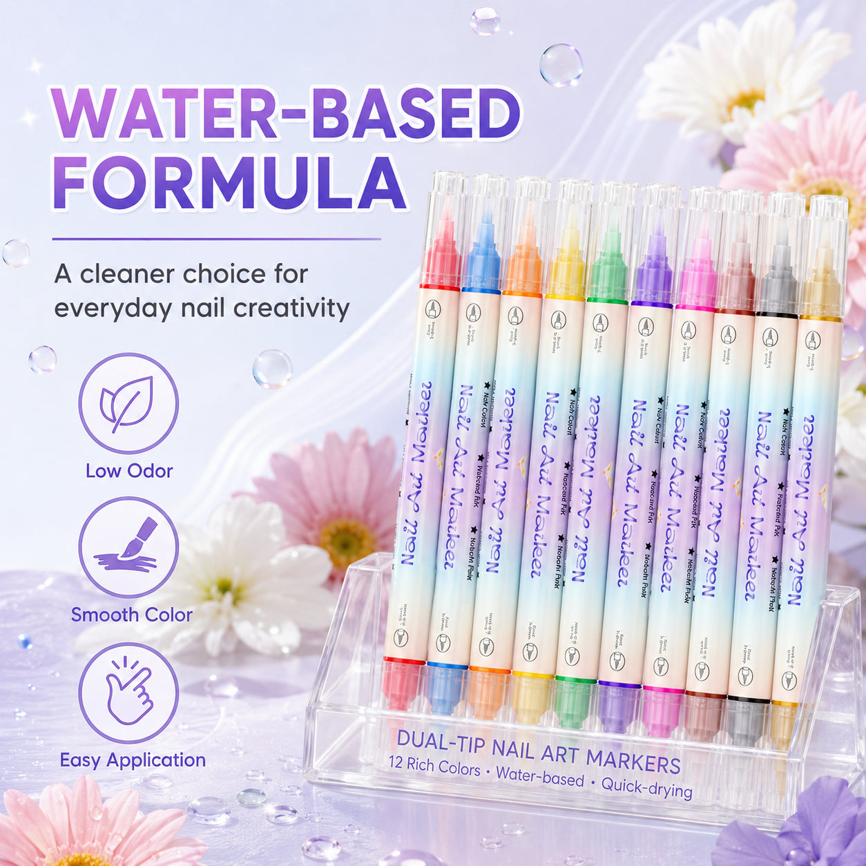 DIY Nail Art Marker Pen Set
