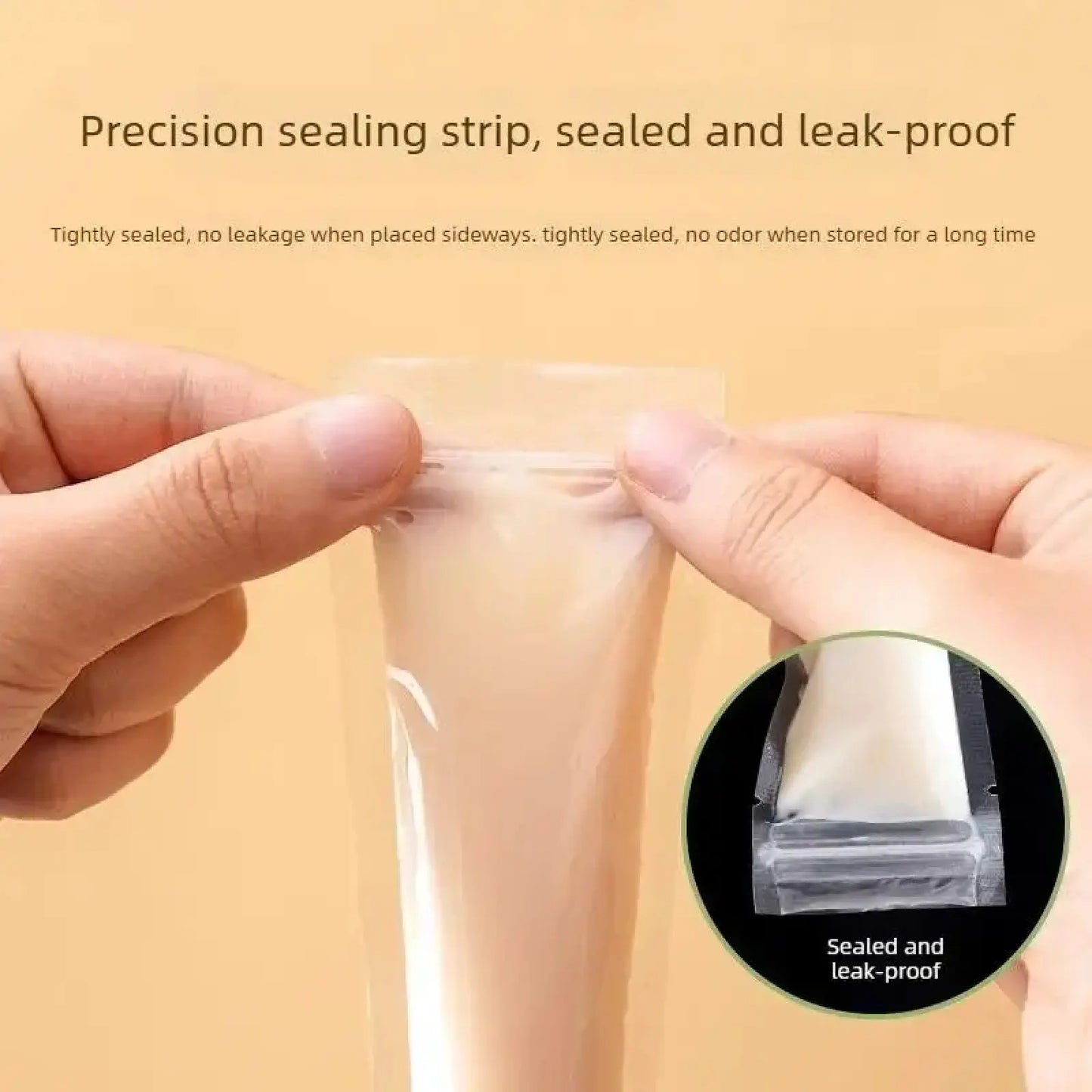 🔥Summer Hot Sale🔥50K+ SOLD! 🏆100PCS Food-Grade Disposable Popsicle/Jelly Bags – Long DIY Ice Pop Bags