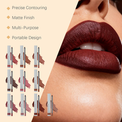🔥Last Day: Buy 1, Get 1 Free!🔥Smooth Definition Lip Liner