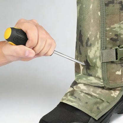 Snake Gaiters Snake Guard Chaps, Waterproof Snake Guards Bite Protection for Lower Legs, Snake Proof Gaiters